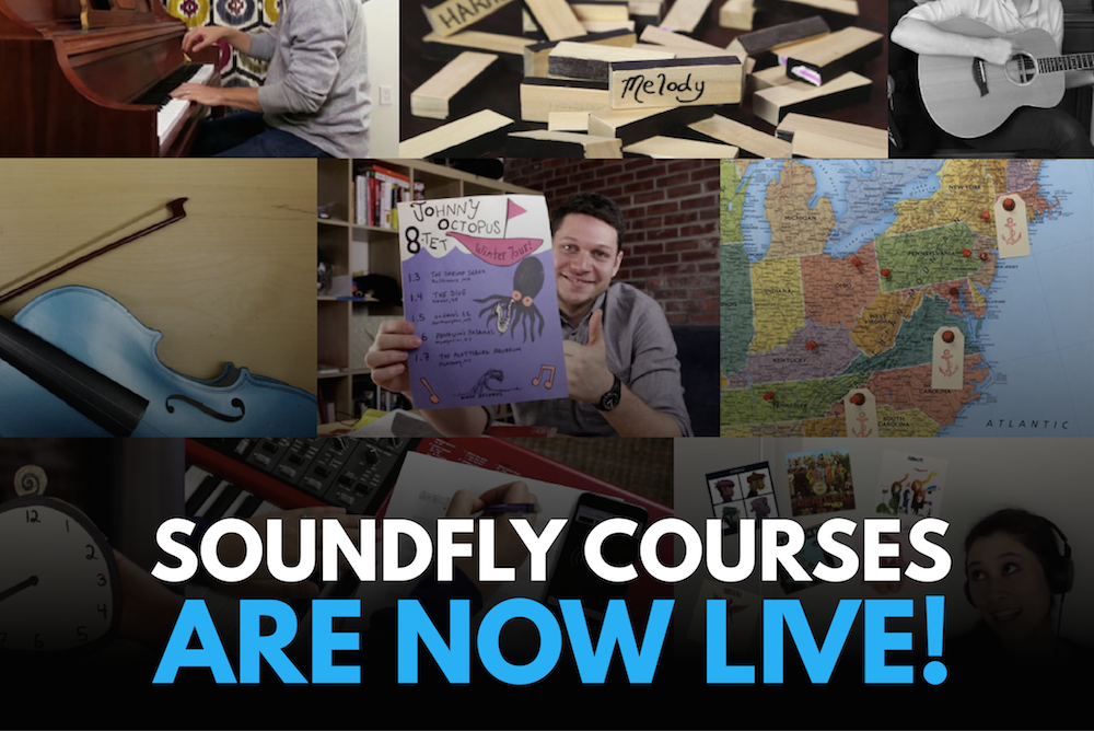 Check Out Our New Creative Music Courses