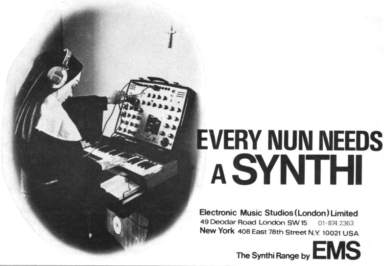 every nun needs a synthi