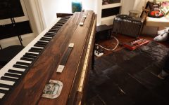 chord progressions, antique keyboard