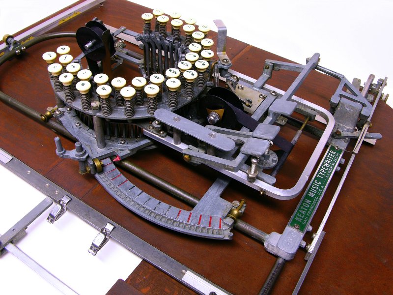 Keaton musical typewriter