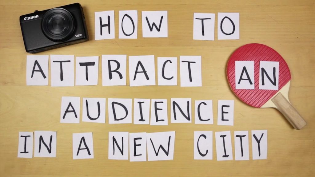 How to Attract an Audience in a New City