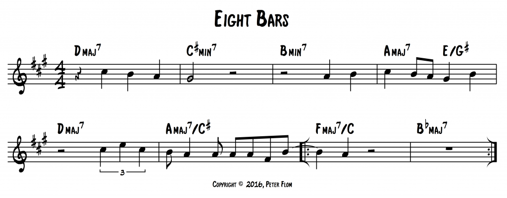 "Eight Bars" by Peter Flom