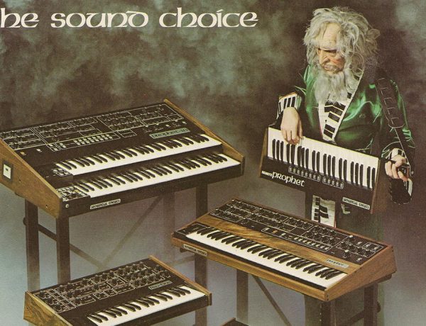 vintage synth ad
