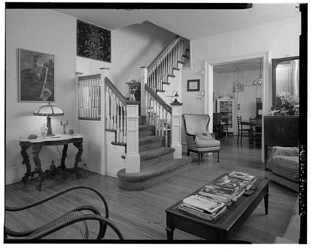 The John Coltrane House interior. 