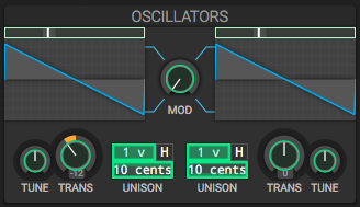 Helm Oscillators, Modulated