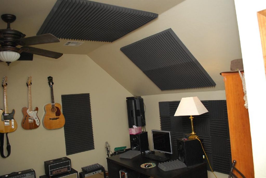 acoustically treated space