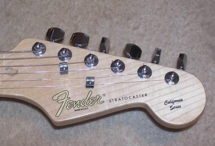 fender guitar head stock