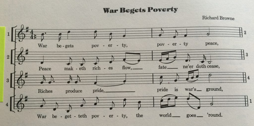 war begets poverty sheet