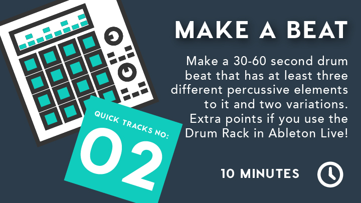 Quick Tracks Nº 2: Make a Beat