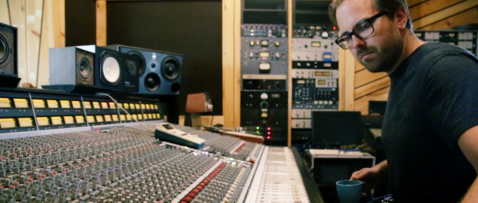John Davis, founder of Bunker Studio, mix and sound engineer