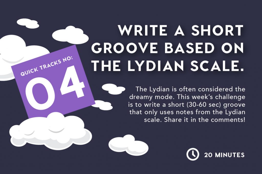 Quick Tracks Nº 4: Write a Groove Using the Lydian Mode