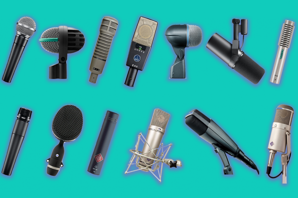 The 13 Most Common Mics You’ll Find in a Studio, and Why Engineers Rely on Them