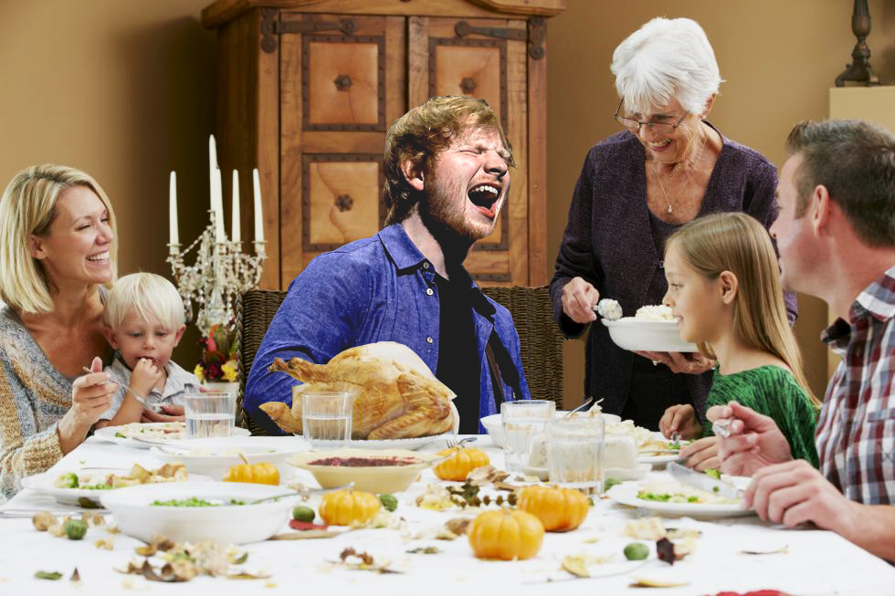ed sheeran thanksgiving