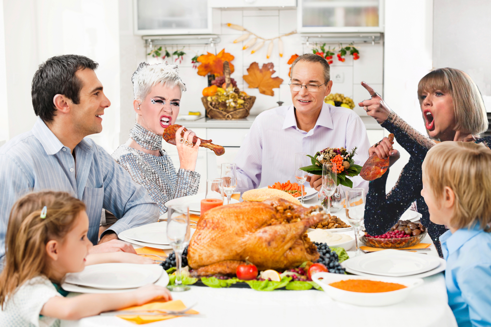 katy perry taylor swift thanksgiving