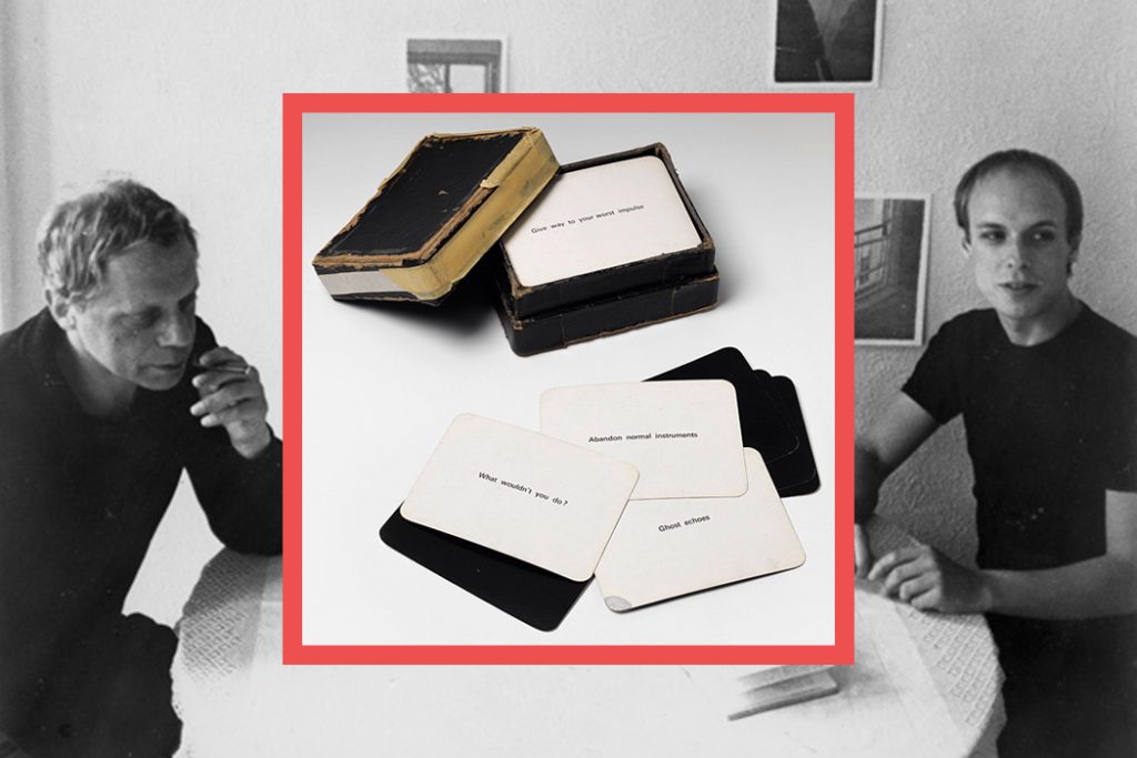 30 Creative Songwriting Prompts Courtesy of Eno’s Oblique Strategies