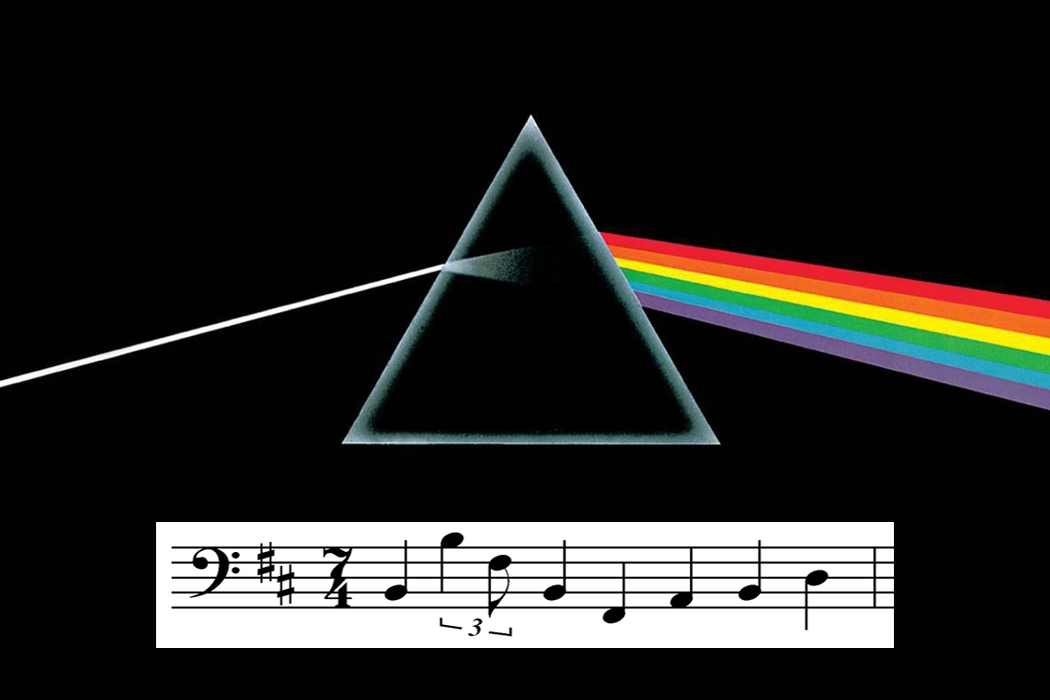 Pink Floyd album with notation