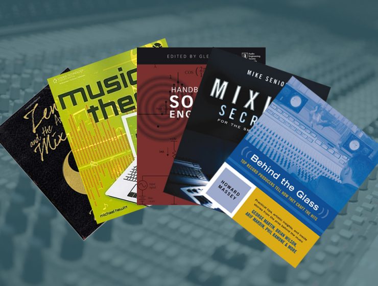 5 audio engineering books