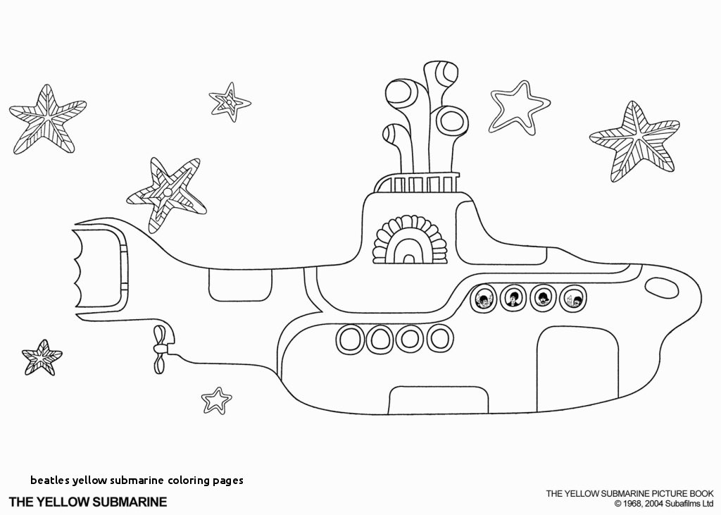 The Beatles Colouring Book – Yellow Submarine