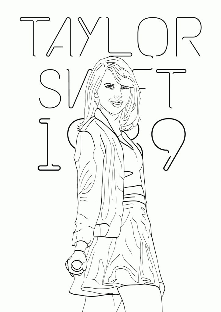 The Ultimate Taylor Swift Coloring Book