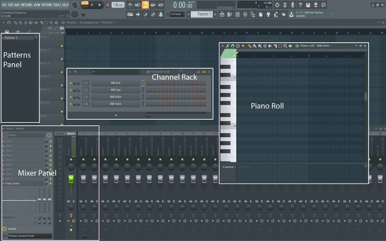 fl studio trial piano