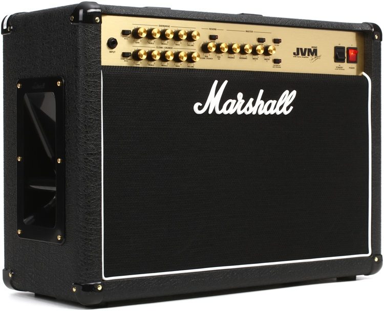 The Marshall JVM205C 50-watt 2x12" tube combo amp.