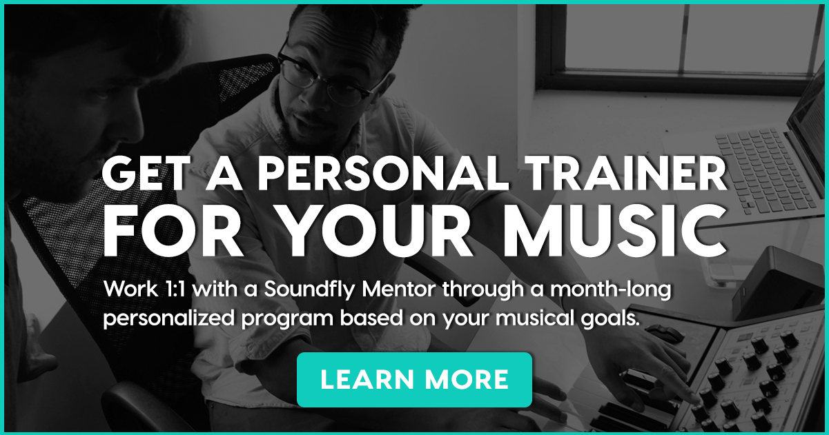 Soundfly mentorship ad