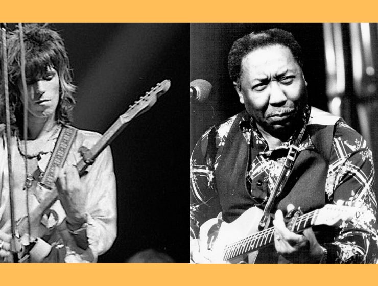 Diptych with Keith Richards and Muddy Waters