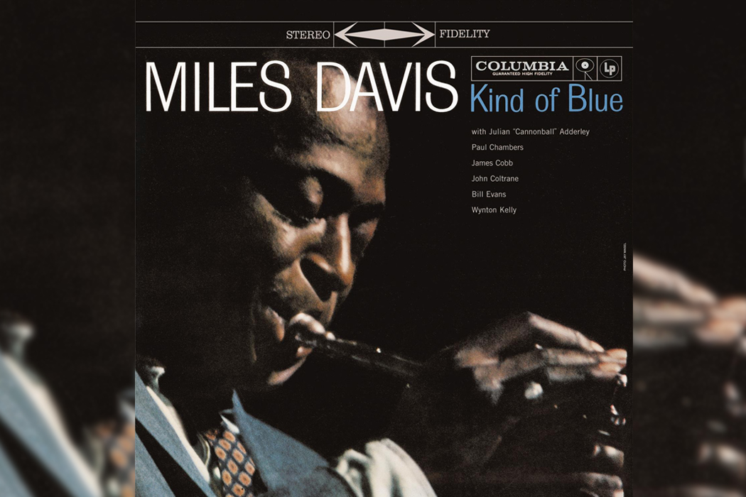 Miles Davis' "Kind Of Blue" LP cover