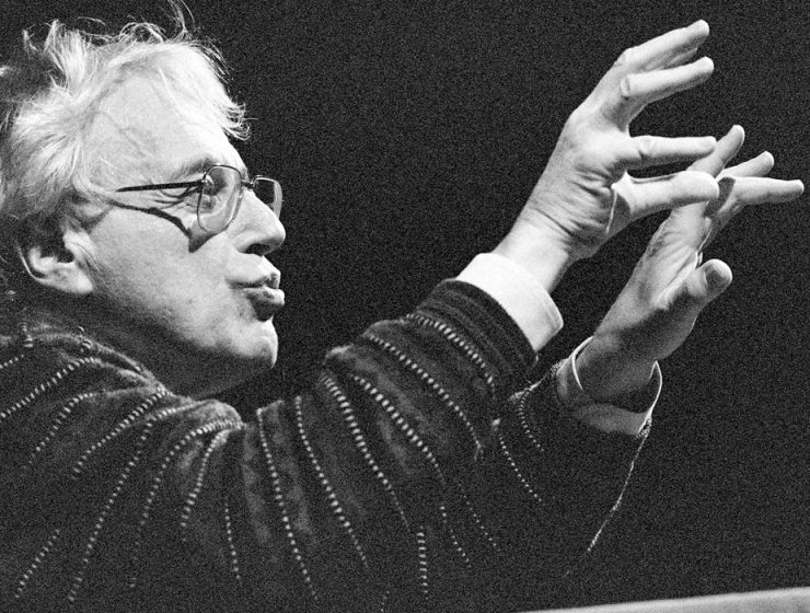 György Ligeti conducting. Photography courtesy of Co Broerse.