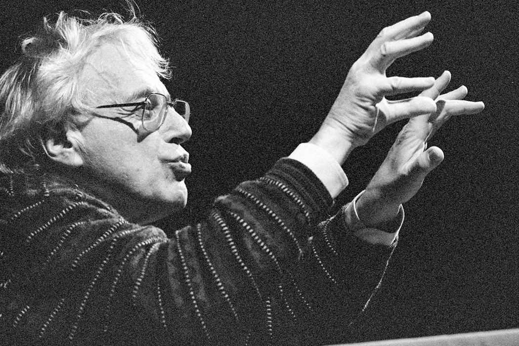 György Ligeti conducting. Photography courtesy of Co Broerse.