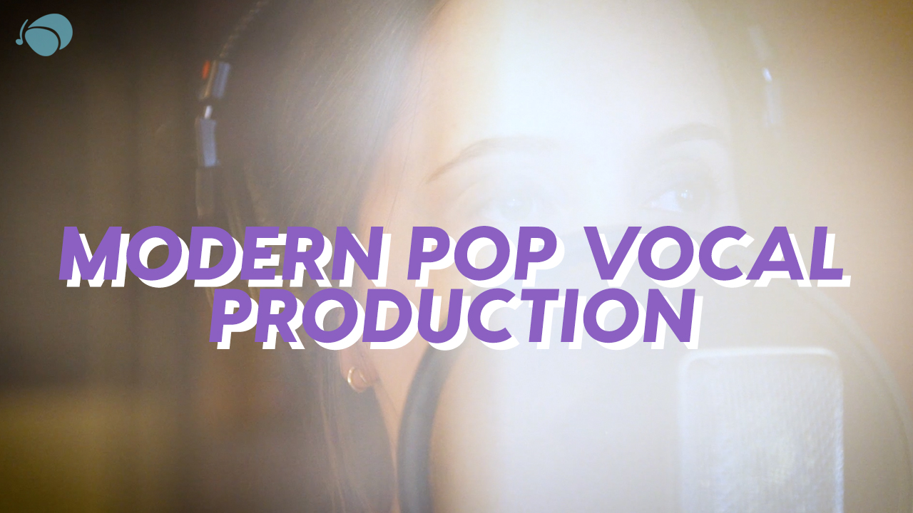 Modern Pop Vocal Production course ad