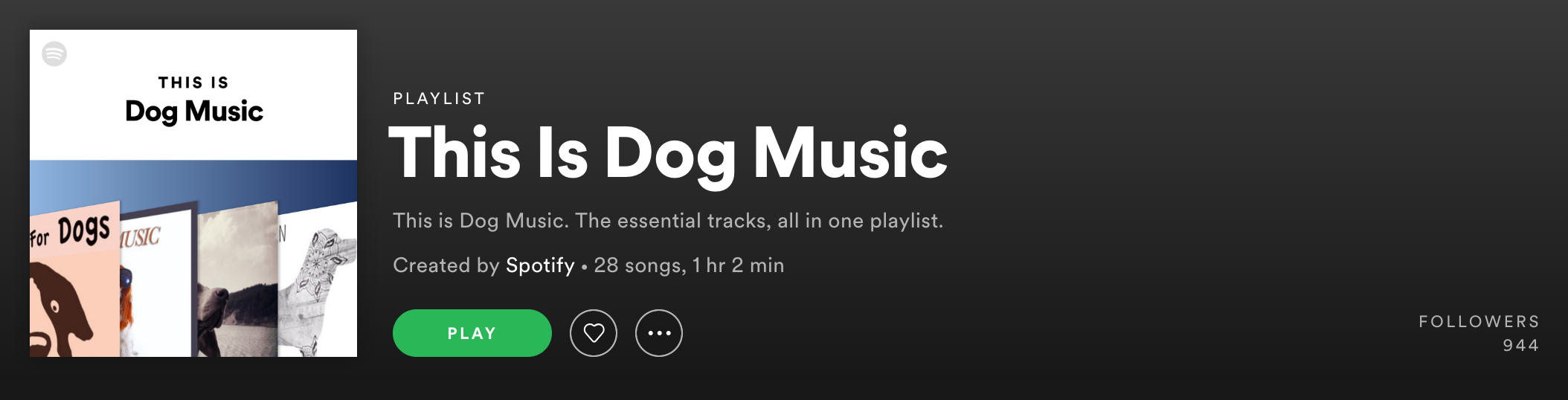 Dog Music playlist