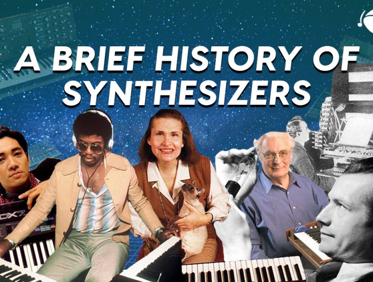 History of Synths montage