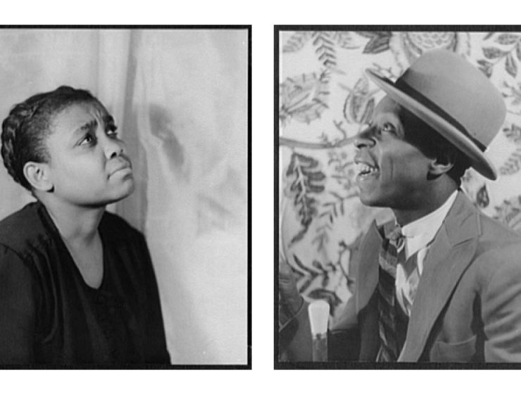 Ruby Elzy (left), who played Serena, and John W. Bubbles (right), who played Sportin' Life in the original Broadway production of "Porgy and Bess" (1935).