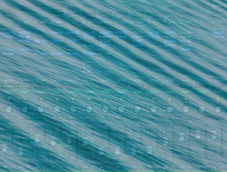 waves and DAW screenshot