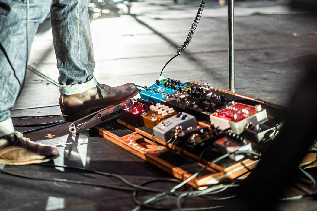 guitarist's pedals