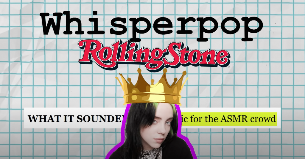 collage of Rolling Stone and Billie Eilish