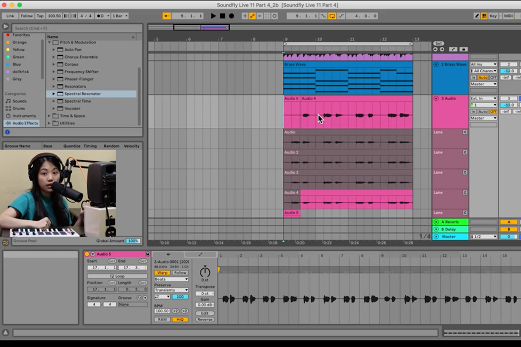 Comping in Ableton Live