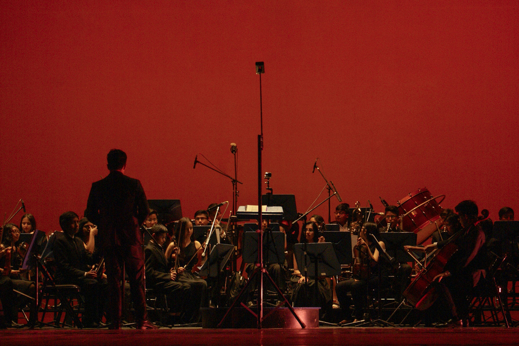 recording an orchestra