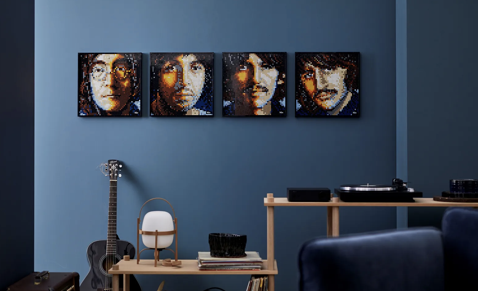 The Beatles Lego Wall Hanging