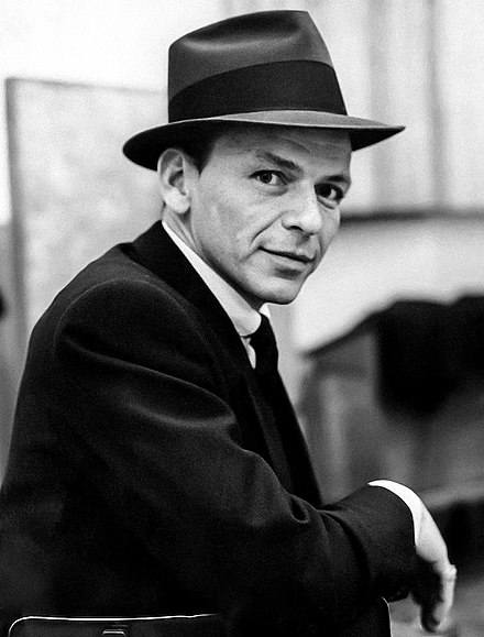 Frank Sinatra in 1957.