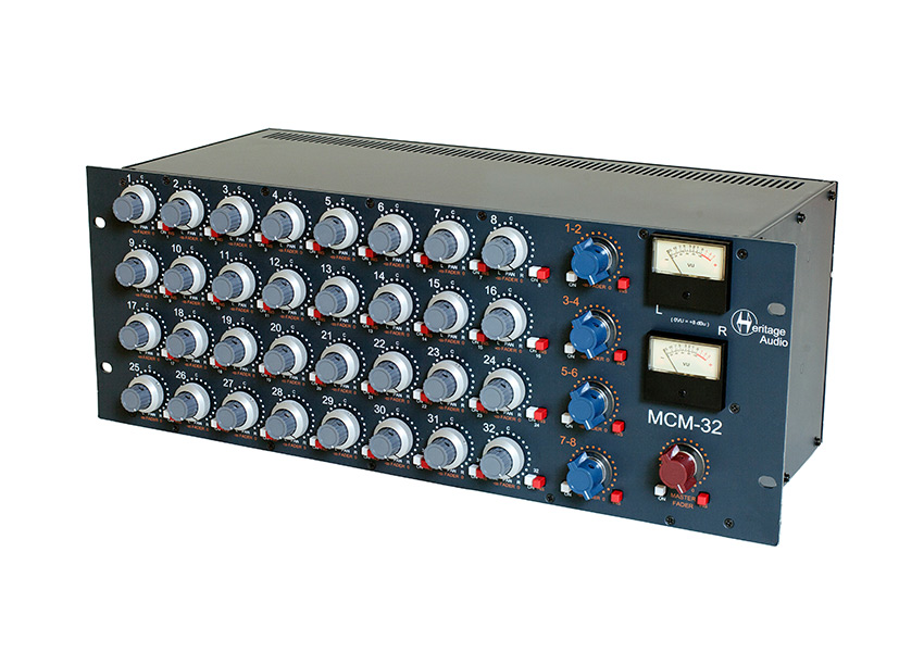 MCM32 Rackmount 32-Channel Summing Mixer