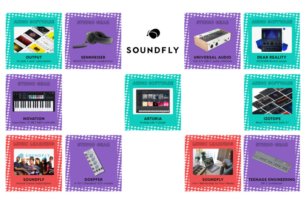 Our 2022 Soundfly Holiday Giveaway Gift Guide