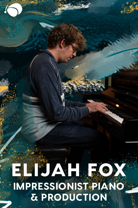 Elijah Fox at the piano